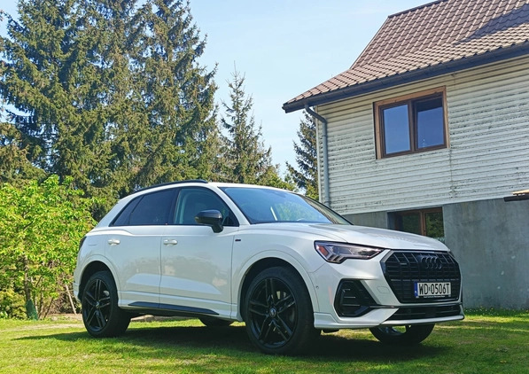 Audi Q3 cena 159000 przebieg: 41000, rok produkcji 2020 z Warszawa małe 704